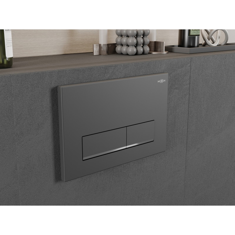 Mexen Fenix 12 Spültaster, Gun Gray - 601266