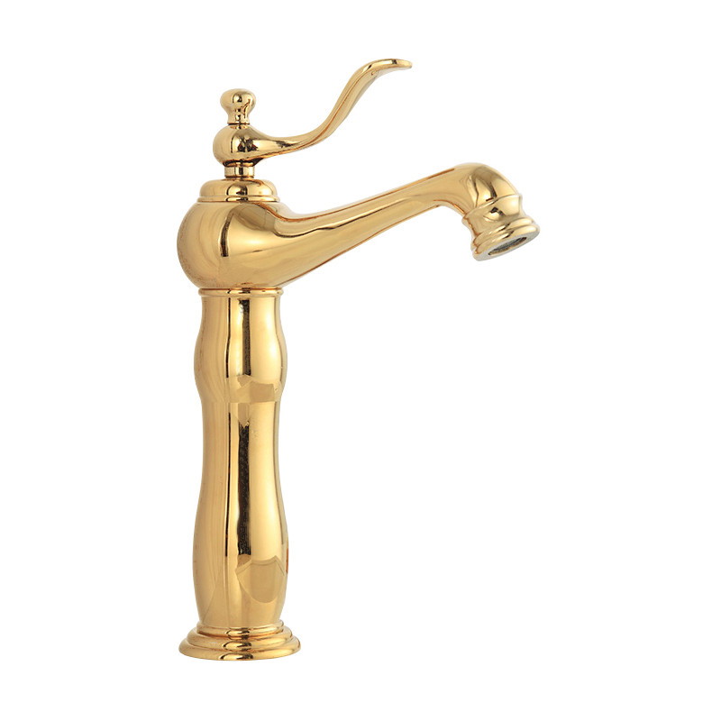 Mexen Vela hoher Waschtischarmatur, gold - 744510-50