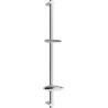 Mexen DB Duschstange mit Seifenhalter 75 cm, Chrom - 79384-00