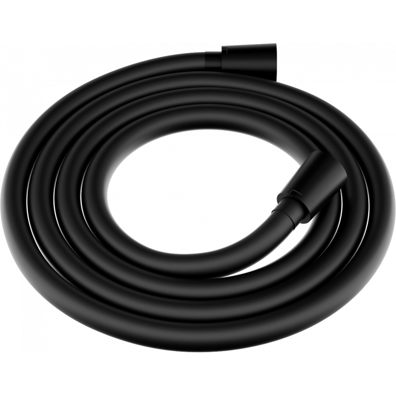 Mexen Duschschlauch 175 cm, schwarz - 79475-70