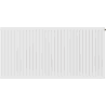 Mexen CV11 Plattenheizkörper 500 x 2000 mm, unterer Anschluss, 1593 W, weiß - W611-050-200-00