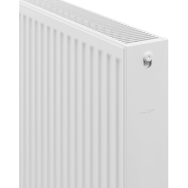 Mexen C22 Plattenheizkörper 400 x 1000 mm, seitlicher Anschluss, 1185 W, weiß - W422-040-100-00