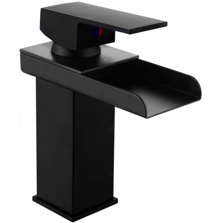 Mexen Hydra Waschtischarmatur, schwarz - 744900-70