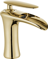 Mexen Lyra Waschtischarmatur, gold - 745300-50