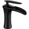 Mexen Lyra Waschbeckenarmatur, schwarz - 745300-70