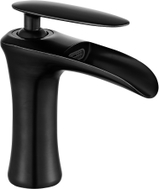 Mexen Lyra Waschbeckenarmatur, schwarz - 745300-70