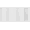 Mexen C33 Plattenheizkörper 400 x 800 mm, seitlicher Anschluss, 1351 W, weiß - W433-040-080-00