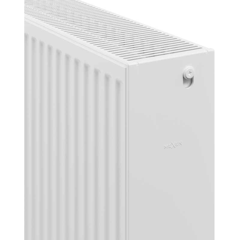 Mexen C33 Plattenheizkörper 500 x 2000 mm, seitlicher Anschluss, 4042 W, weiß - W433-050-200-00