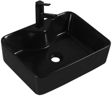 Mexen Eva Aufsatzwaschbecken 48 x 37 cm, schwarz matt - 21424970