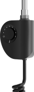 Mexen FA-D Elektroheizkörper 600 W, schwarz - W950-0600-70