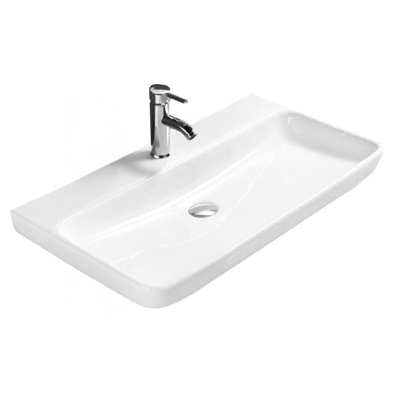 Mexen Lili Aufsatzwaschbecken 81 x 47 cm, weiß - 21138100