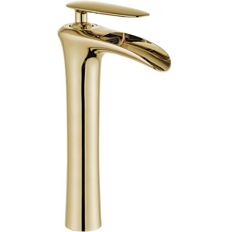 Mexen Lyra hoher Waschtischarmatur, gold - 745310-50