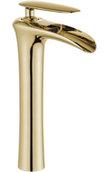 Mexen Lyra hoher Waschtischarmatur, gold - 745310-50
