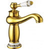 Mexen Draco Waschtischarmatur, gold - 745400-50