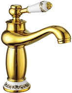 Mexen Draco Waschbeckenarmatur, gold - 745400-50
