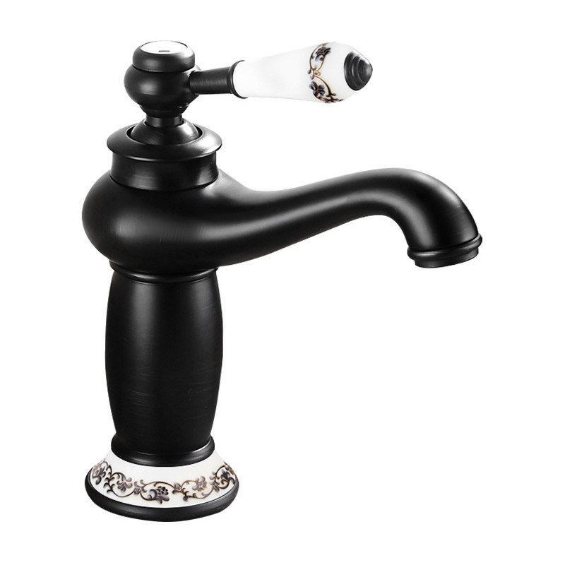 Mexen Draco Waschtischarmatur, schwarz - 745400-70