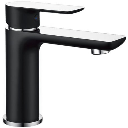 Mexen Alfa Waschtischarmatur, schwarz/chrom - 745700-71