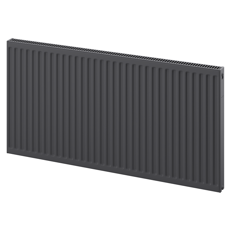 Mexen C11 Plattenheizkörper 300 x 500 mm, seitlicher Anschluss, 244 W, Anthrazit - W411-030-050-66