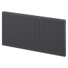Mexen C11 Plattenheizkörper 400 x 600 mm, seitlicher Anschluss, 389 W, Anthrazit - W411-040-060-66