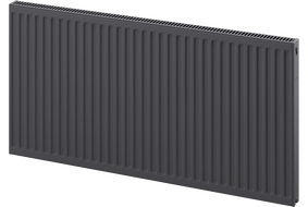 Mexen C11 Plattenheizkörper 600 x 400 mm, seitlicher Anschluss, 373 W, Anthrazit - W411-060-040-66