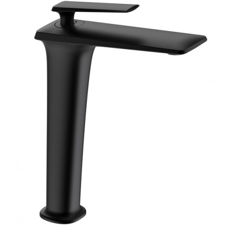 Mexen Purus Waschtischarmatur hoch, schwarz - 745810-70