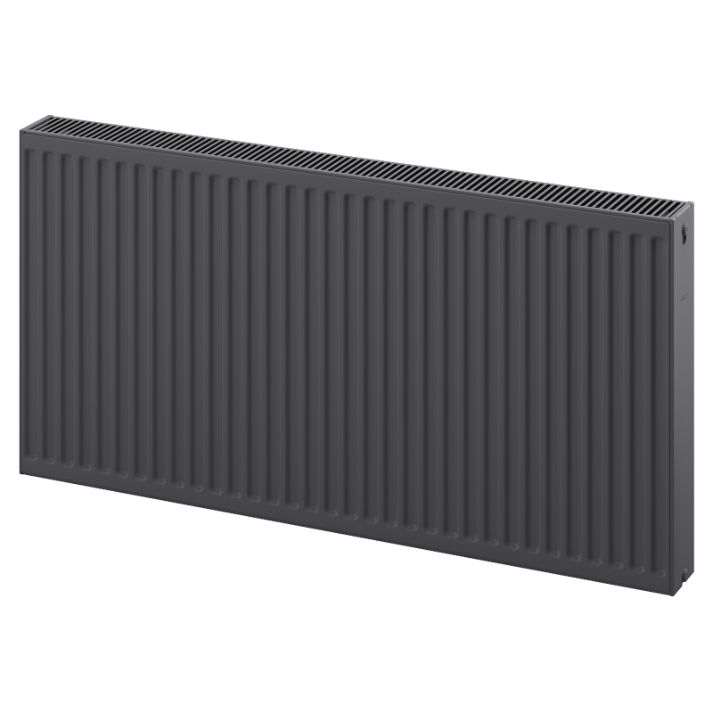 Mexen C22 Plattenheizkörper 300 x 2400 mm, seitlicher Anschluss, 2239 W, Anthrazit - W422-030-240-66