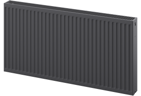 Mexen C22 Plattenheizkörper 400 x 700 mm, seitlicher Anschluss, 830 W, Anthrazit - W422-040-070-66