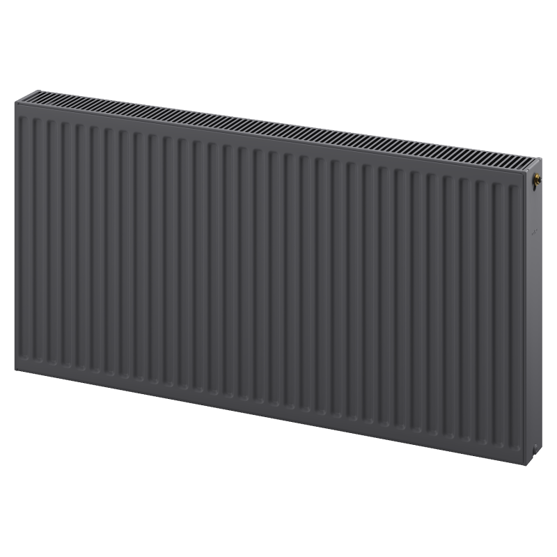 Mexen CV22 Plattenheizkörper 400 x 700 mm, unterer Anschluss, 830 W, Anthrazit - W622-040-070-66