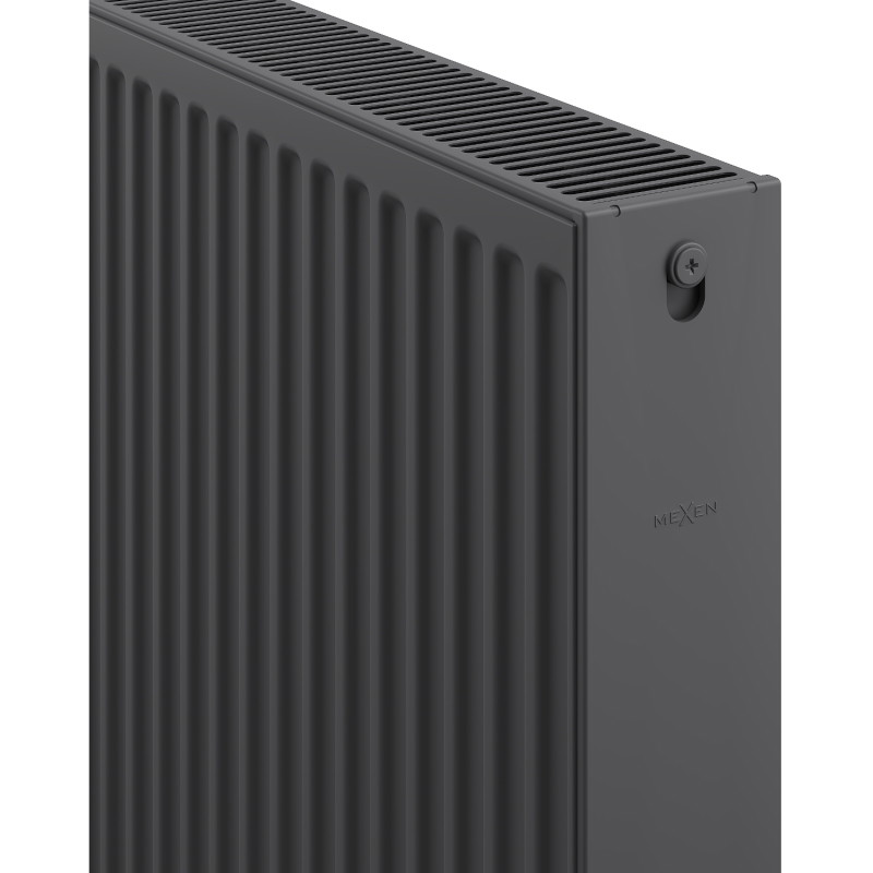 Mexen C22 Plattenheizkörper 500 x 1200 mm, Seitenanschluss, 1709 W, Anthrazit - W422-050-120-66