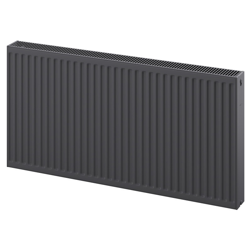 Mexen C22 Plattenheizkörper 600 x 1600 mm, seitlicher Anschluss, 2644 W, Anthrazit - W422-060-160-66