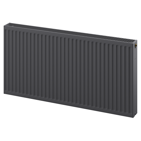 Mexen CV22 Plattenheizkörper 600 x 2200 mm, Bodenanschluss, 3636 W, Anthrazit - W622-060-220-66