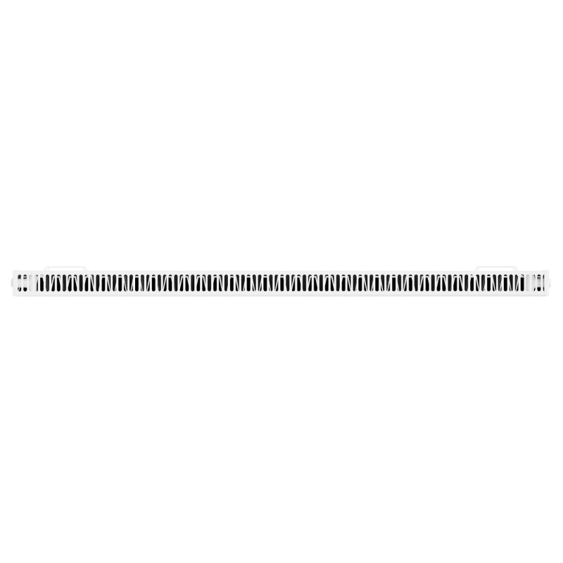 Mexen CL11 Plattenheizkörper Line 300 x 800 mm, seitlicher Anschluss, 364 W, weiß - W411L-030-080-00