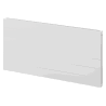 Mexen Line CL11 Plattenheizkörper 300 x 2000 mm, seitlicher Anschluss, 909 W, weiß - W411L-030-200-00