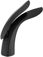 Mexen Foja Waschtischarmatur, schwarz - 746700-70