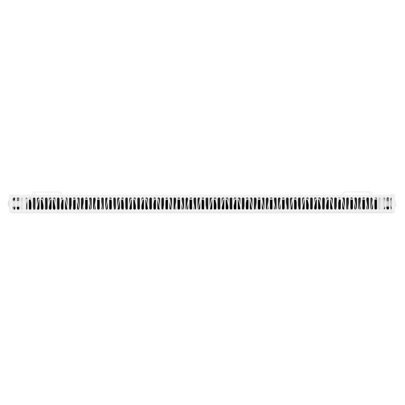 Mexen Line CL11 Plattenheizkörper 500 x 1600 mm, seitlicher Anschluss, 1092 W, weiß - W411L-050-160-00