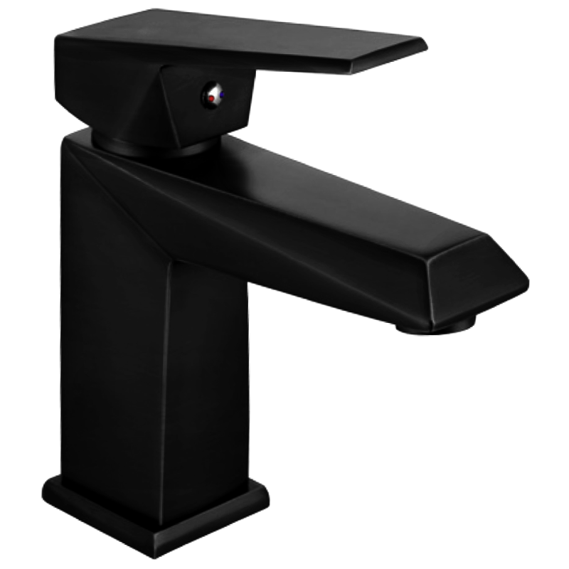 Mexen Zila Waschbeckenarmatur, schwarz - 746800-70