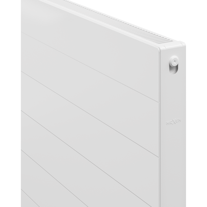 Mexen Line CL11 Plattenheizkörper 600 x 1200 mm, seitlicher Anschluss, 940 W, weiß - W411L-060-120-00