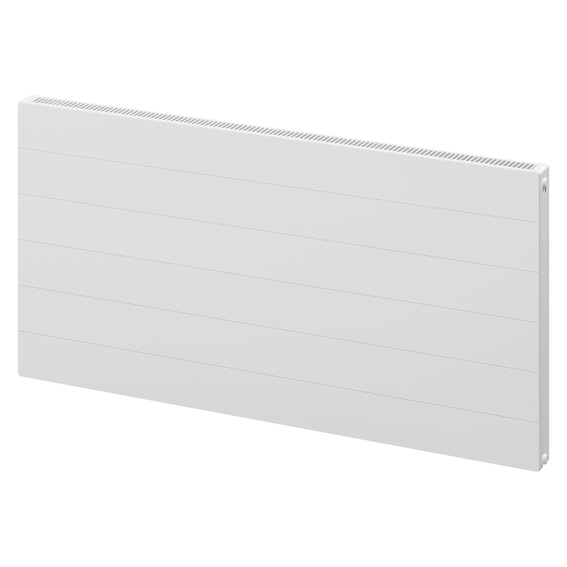 Mexen Line CL11 Plattenheizkörper 600 x 2000 mm, seitlicher Anschluss, 1567 W, weiß - W411L-060-200-00