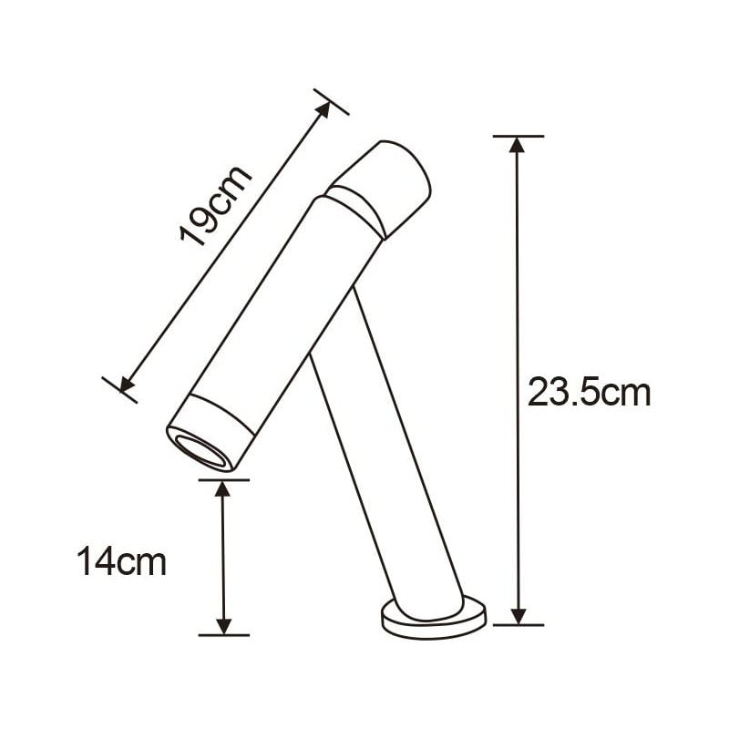 Mexen Astro Waschtischarmatur, schwarz - 746900-70