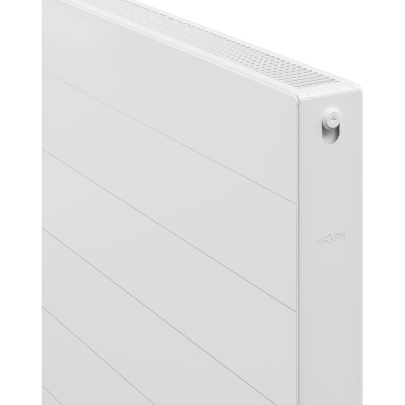 Mexen Line CL21 Plattenheizkörper 600 x 400 mm, seitlicher Anschluss, 484 W, weiß - W421L-060-040-00