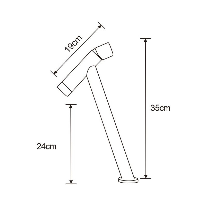 Mexen Astro hoher Waschtischarmatur, golden - 746910-50