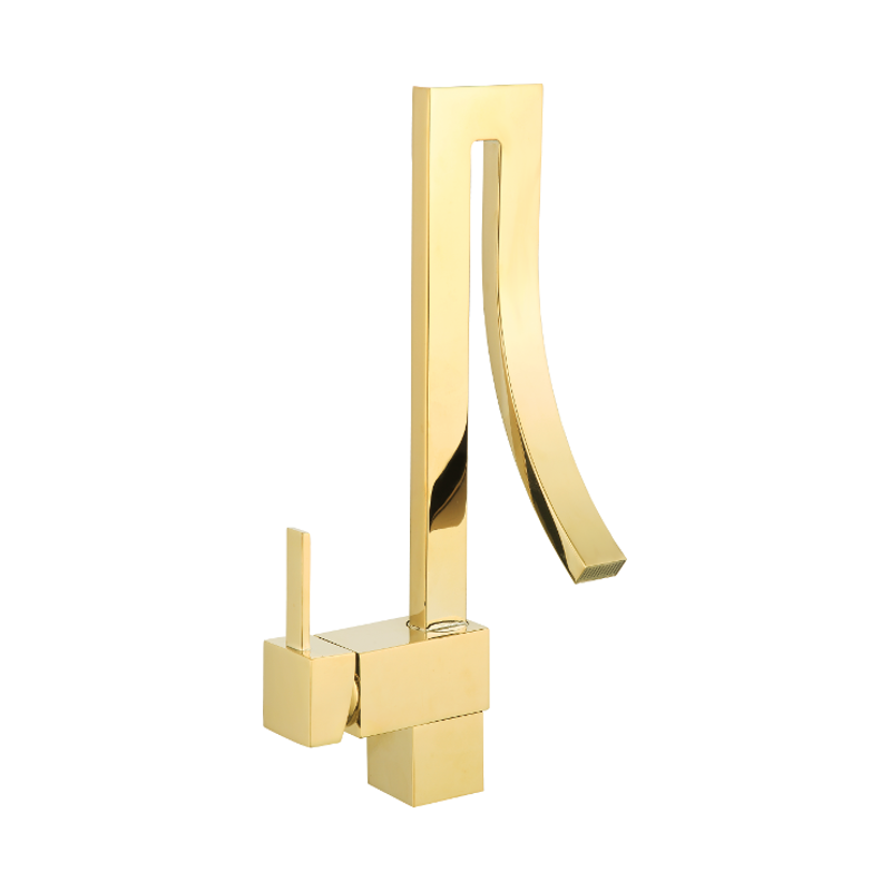 Mexen Elbrus Waschbeckenarmatur, gold - 747100-50