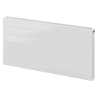 Mexen Line CVL21 Flachheizkörper 600 x 1800 mm, unterer Anschluss, 2177 W, weiß - W621L-060-180-00