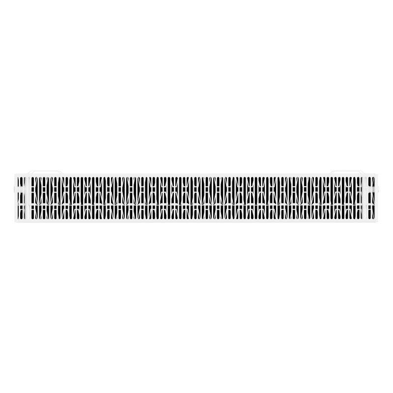 Mexen CL33 Plattenheizkörper 500 x 2000 mm, Seitenanschluss, 3802 W, weiß - W433L-050-200-00