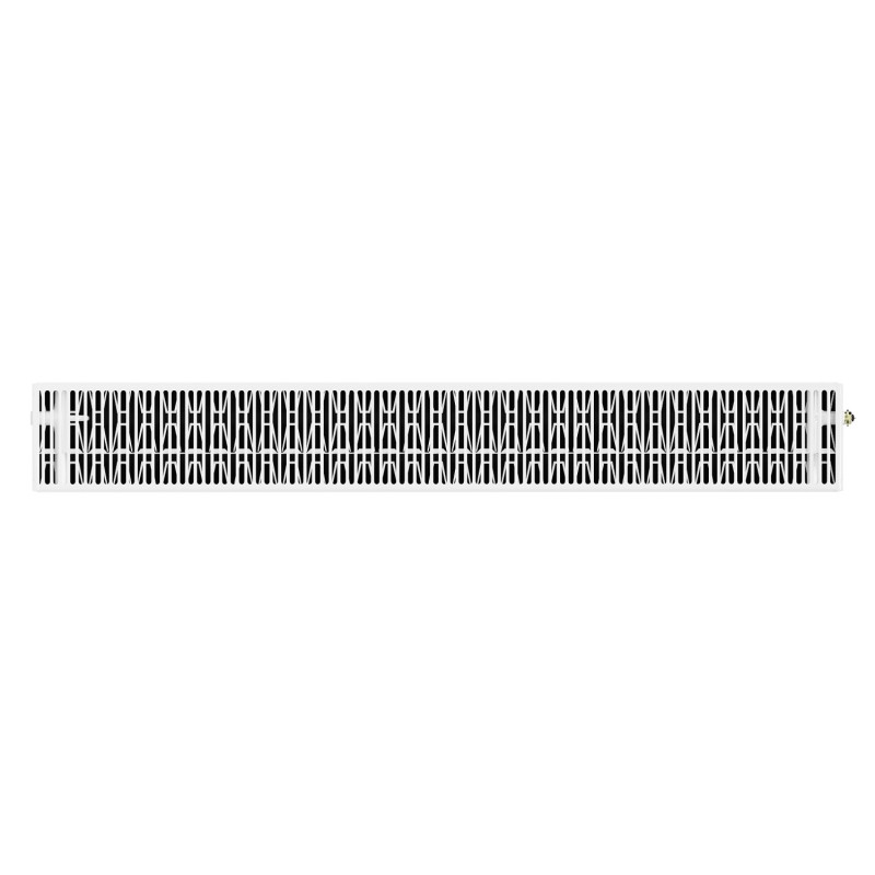 Mexen CVL33 Plattenheizkörper Line 600 x 900 mm, unterer Anschluss, 1981 W, weiß - W633L-060-090-00