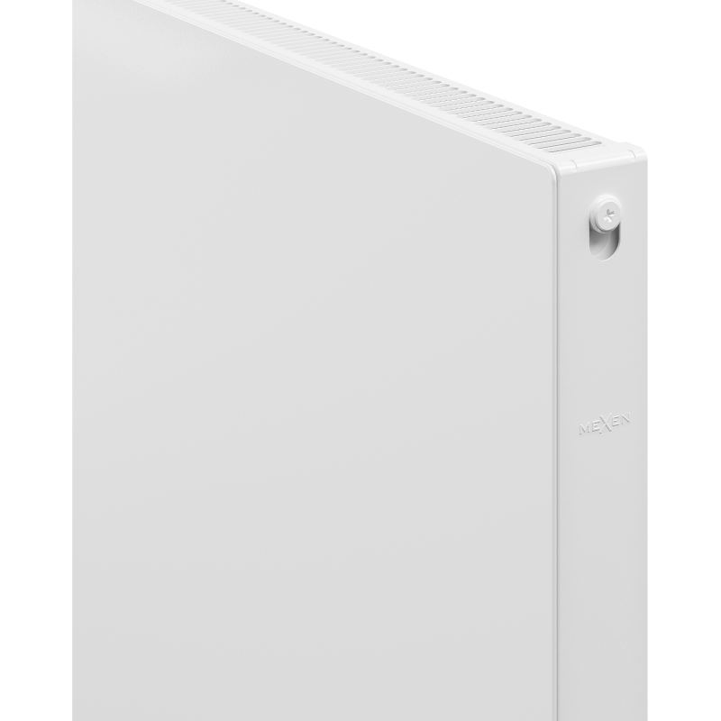 Mexen Flat CF11 Plattenheizkörper 300 x 600 mm, seitlicher Anschluss, 273 W, weiß - W411F-030-060-00