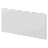 Mexen Flat CF11 Plattenheizkörper 600 x 2000 mm, seitlicher Anschluss, 1567 W, weiß - W411F-060-200-00