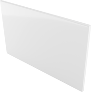 Mexen Uni Seitenwand 90 cm für rechteckige Badewanne, weiß - 55099-090