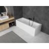 Mexen Uni Frontplatte 140 cm für rechteckige Badewanne, weiß - 55099-140