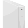 Mexen Flat CF22 Plattenheizkörper 600 x 900 mm, seitlicher Anschluss, 1424 W, weiß - W422F-060-090-00